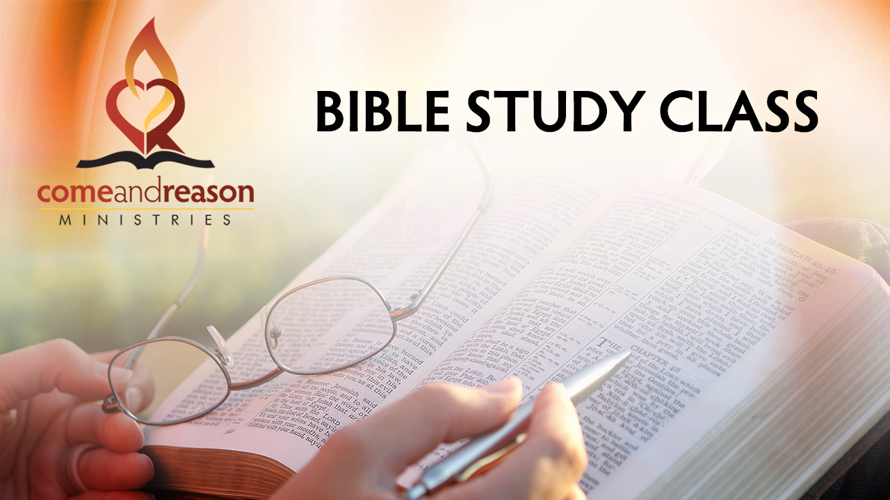 2018 Bible Study Class Archive