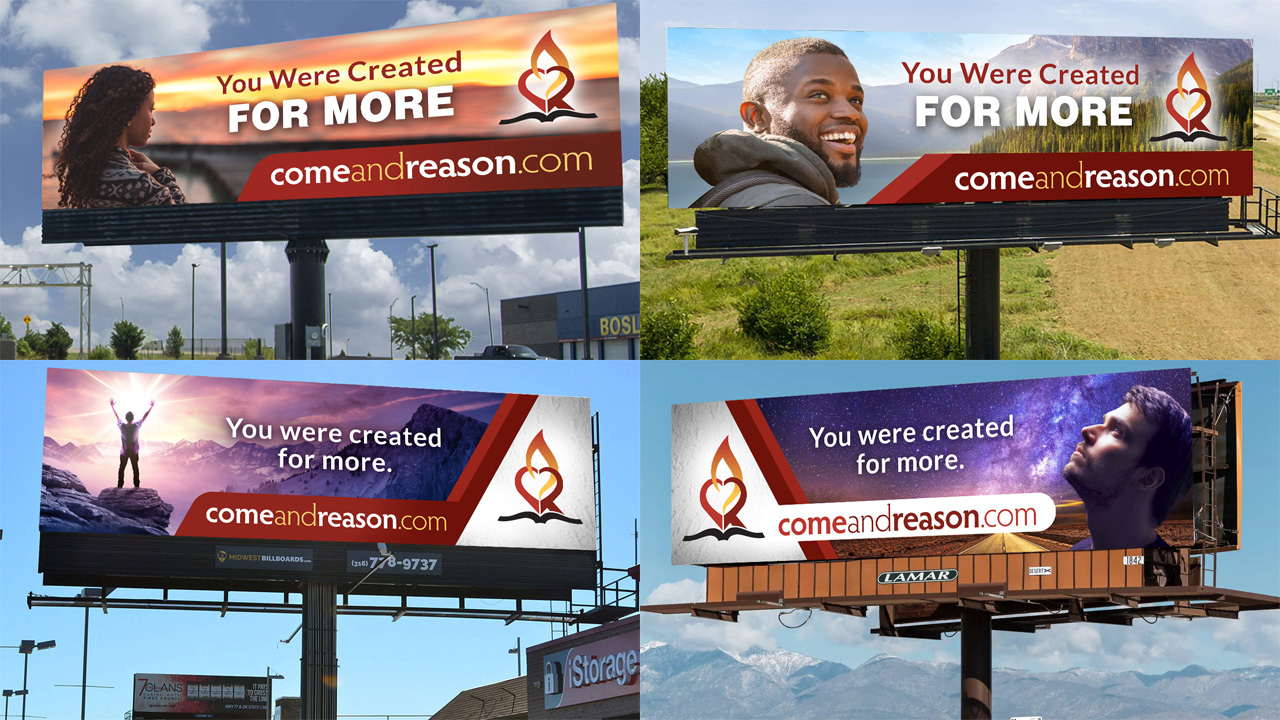 “You Were Created For More” C&R Billboards