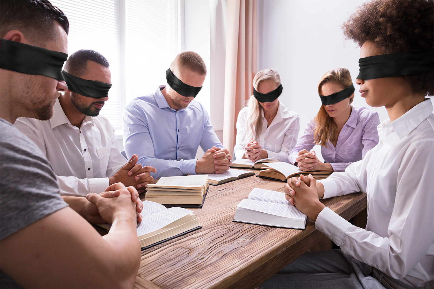 The Blindfolds and Veils Satan Uses to Blind the World - Come And