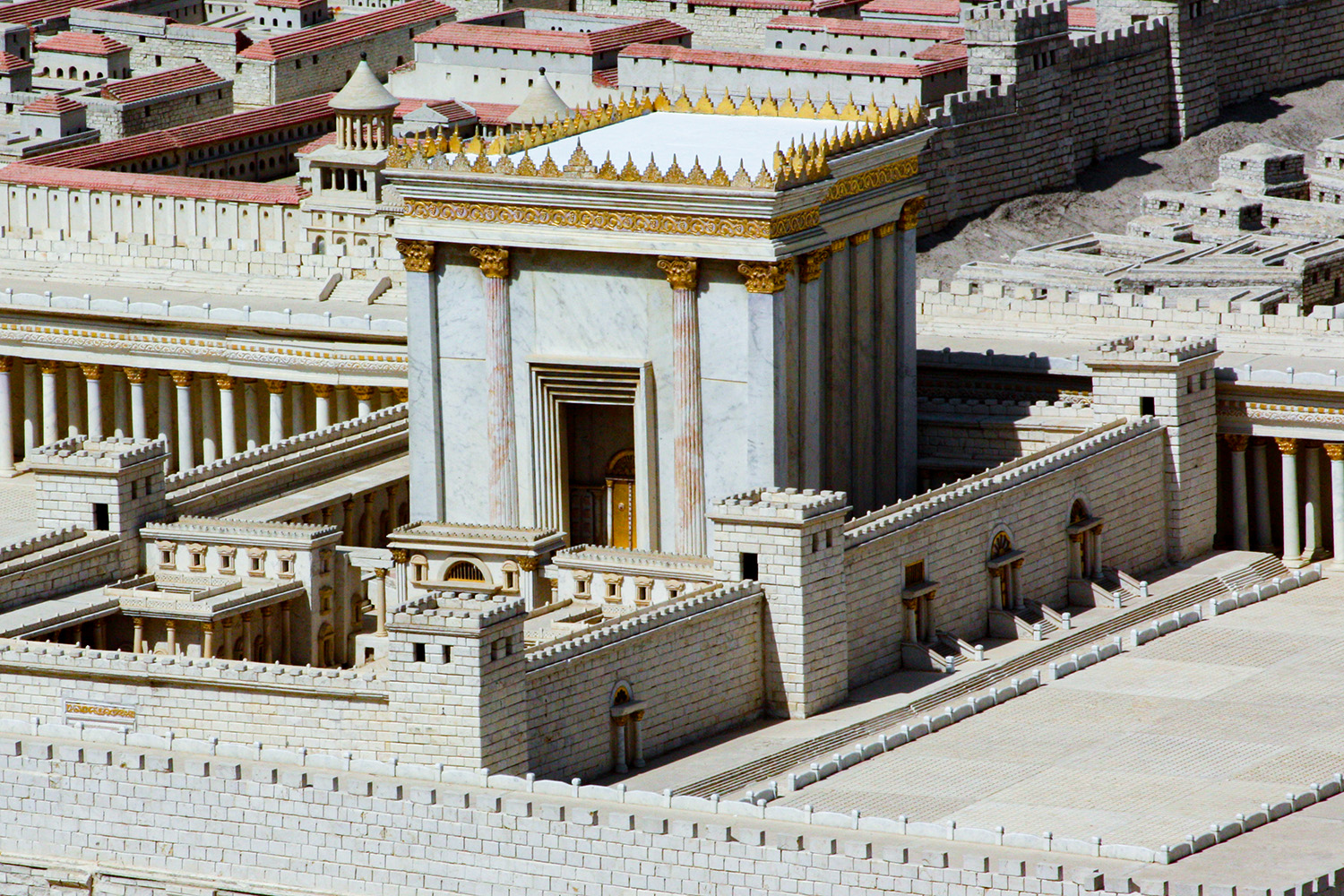 David Building The Temple