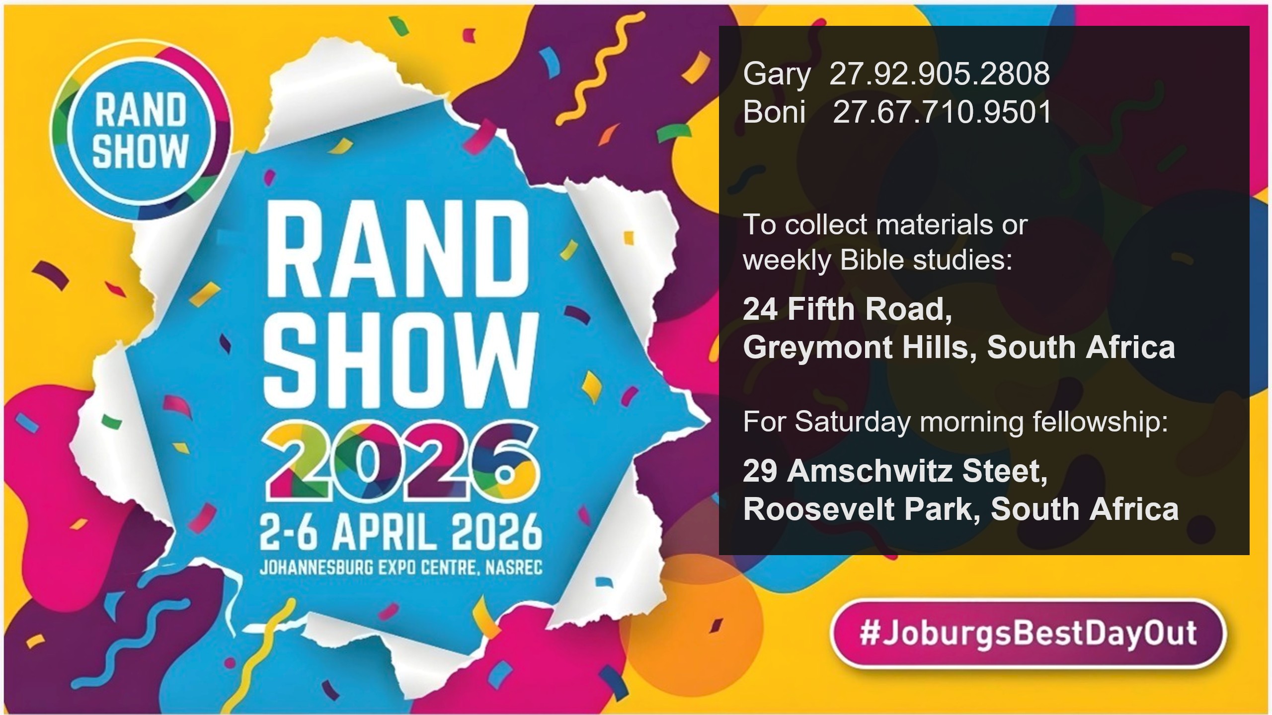 2026 RAND Show South Africa – Post Show Info