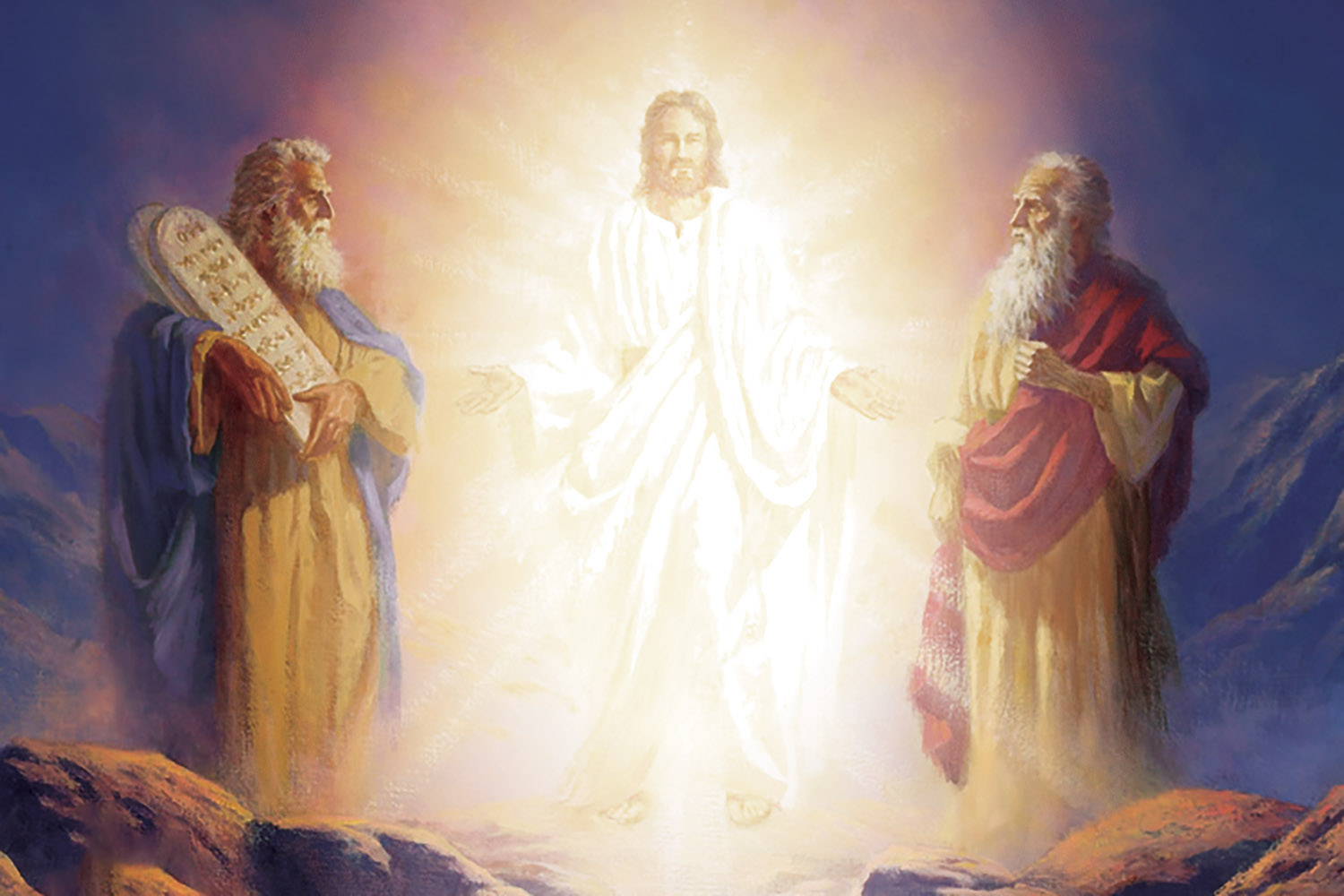 Transfiguration A Conversation Between Jesus Elijah And Moses Come   Transfiguration 1500 